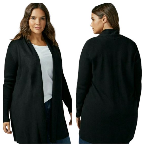 Open Front Cardigan Lane Bryant Womens Cardigans LANE BRYANT - Main Image